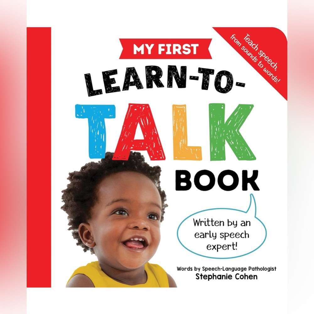 3/$20 My First Learn-to-Talk Book by Stephanie Cohen
